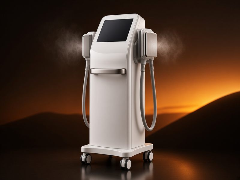 Equipamento de criolipólise CRIODERMIS 2.0 com placas aplicadoras